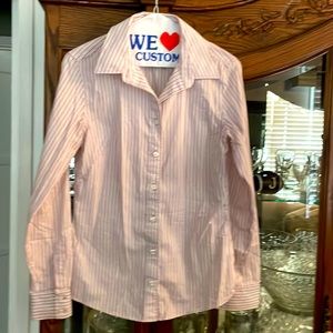 Long-sleeve, button-up shirt